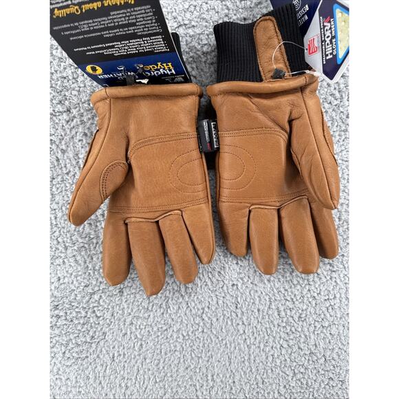 Wells Lamont‎ Hydra Hyde Waterproof Cowhide Leather Gloves Men's Size Large NWT - Picture 6 of 6